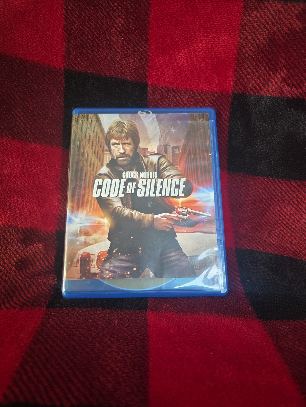 Code of Silence Blu-ray — Red and Black Cover